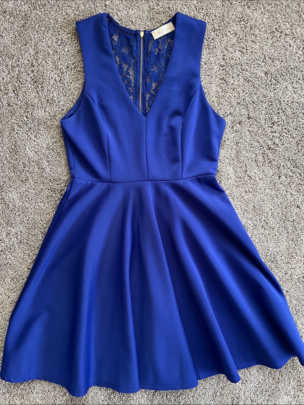 Altar’d State royal blue dress
